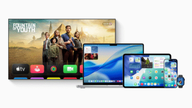 Close-up screenshot of Apple's new Liquid Glass UI in iOS 26 showing blurred, translucent layers and dynamic buttons.